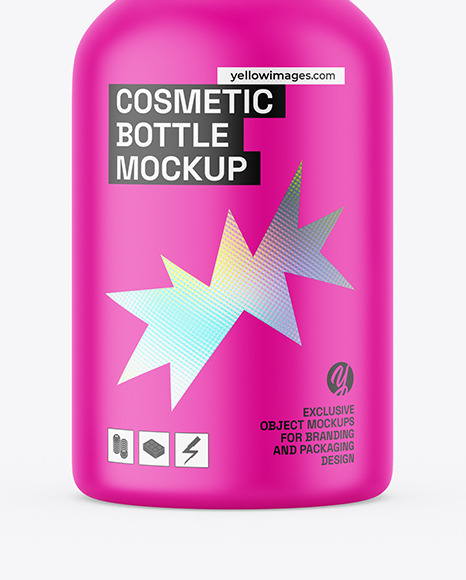 Matte Dropper Bottle Mockup Matte Dropper Bottle Mockup