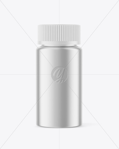 Metallic Jar Mockup