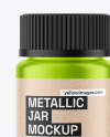 Metallic Jar Mockup