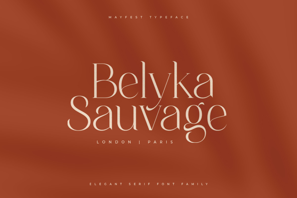 Mayfest | Elegant Serif Font Family Mayfest | Elegant Serif Font Family