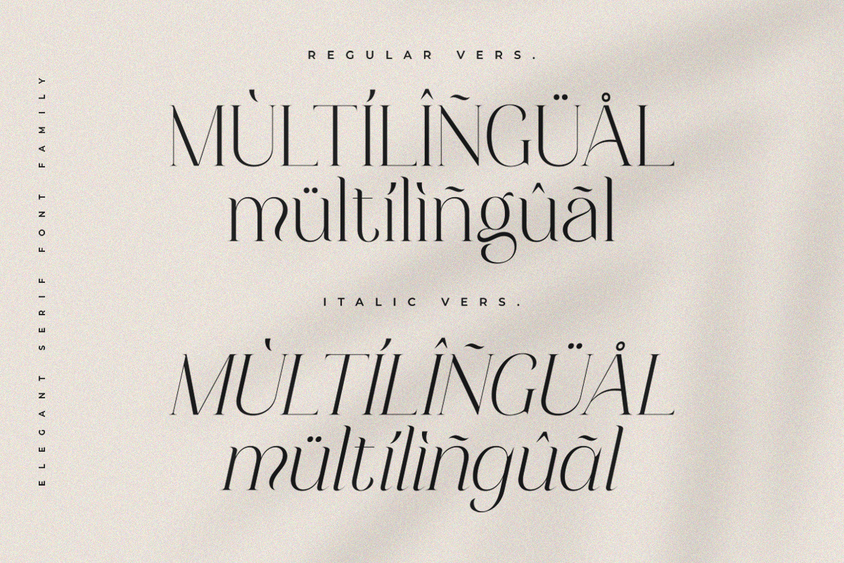 Mayfest | Elegant Serif Font Family