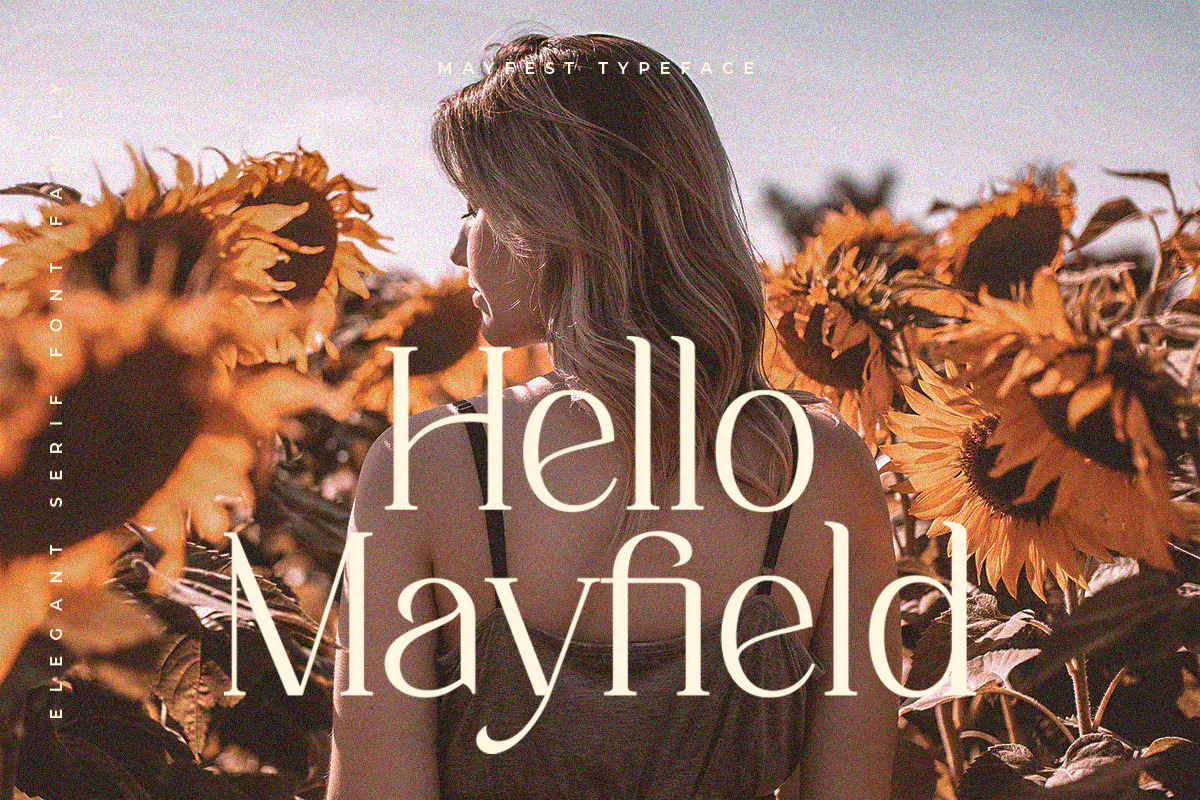 Mayfest | Elegant Serif Font Family Mayfest | Elegant Serif Font Family