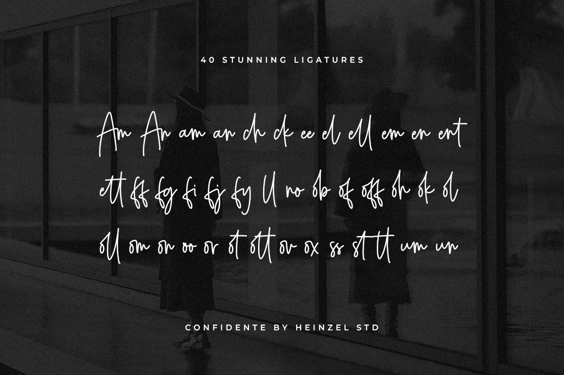 Confidente Signature Font