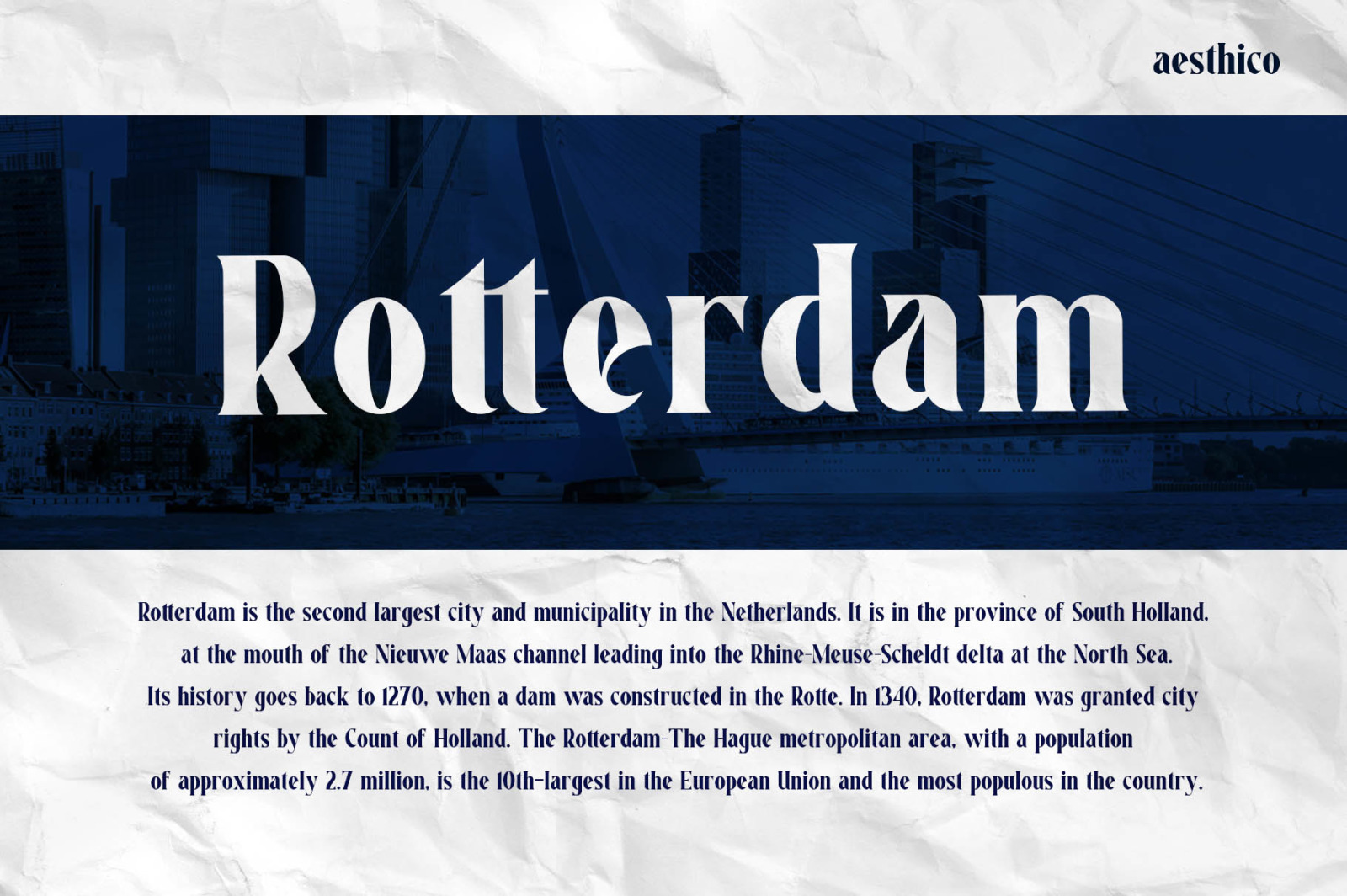 Aesthico - Modern Bold Serif Aesthico - Modern Bold Serif