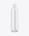 Glossy Plastic Bottle Mockup