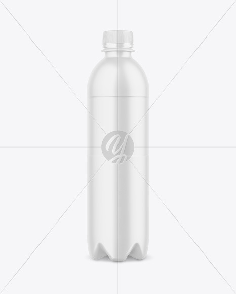 Matte Plastic Bottle Mockup