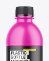 Matte Plastic Bottle Mockup