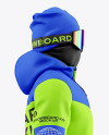 Snowboard Kit Mockup - Side View