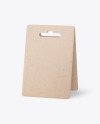 Kraft Paper Label Tag Mockup