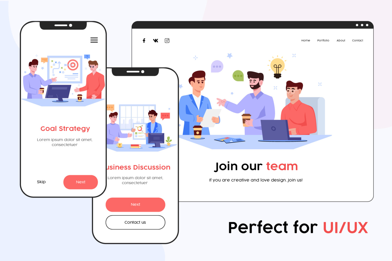 36 Teamwork Illustration Set 36 Teamwork Illustration Set