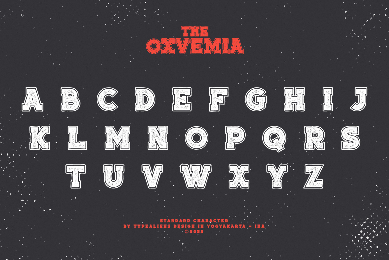 Oxvemia Font Oxvemia Font