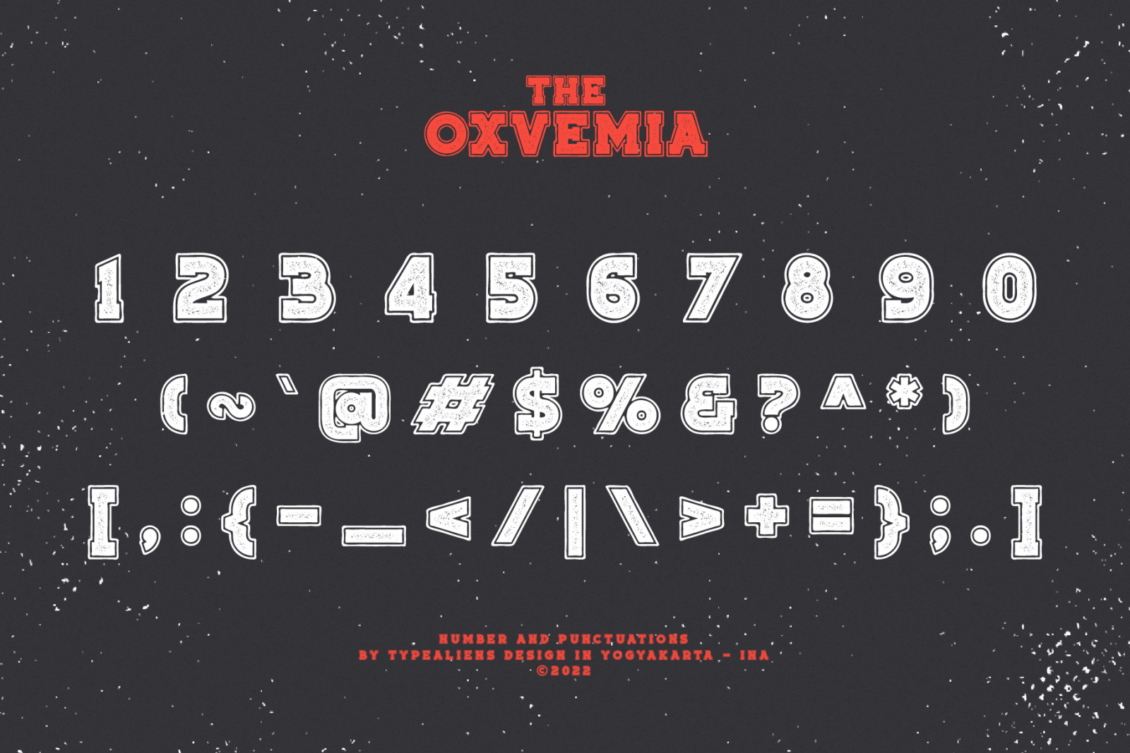 Oxvemia Font Oxvemia Font
