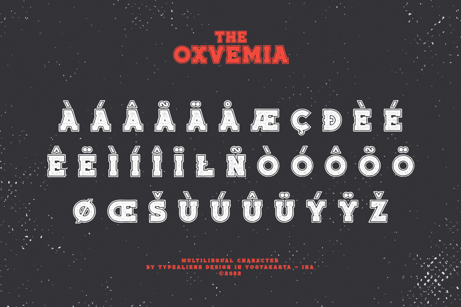 Oxvemia Font Oxvemia Font