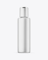 Metallic Cosmetic Bottle Mockup