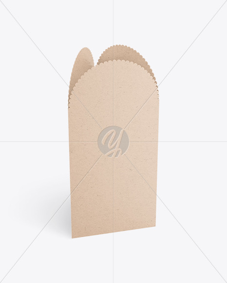 Kraft Paper Table Talker Mockup