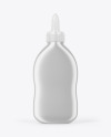 Metallic Glue Bottle Mockup