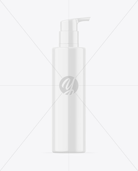 Glossy Cosmetic Bottle Mockup