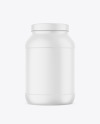 Matte Nutrition Jar Mockup Matte Nutrition Jar Mockup