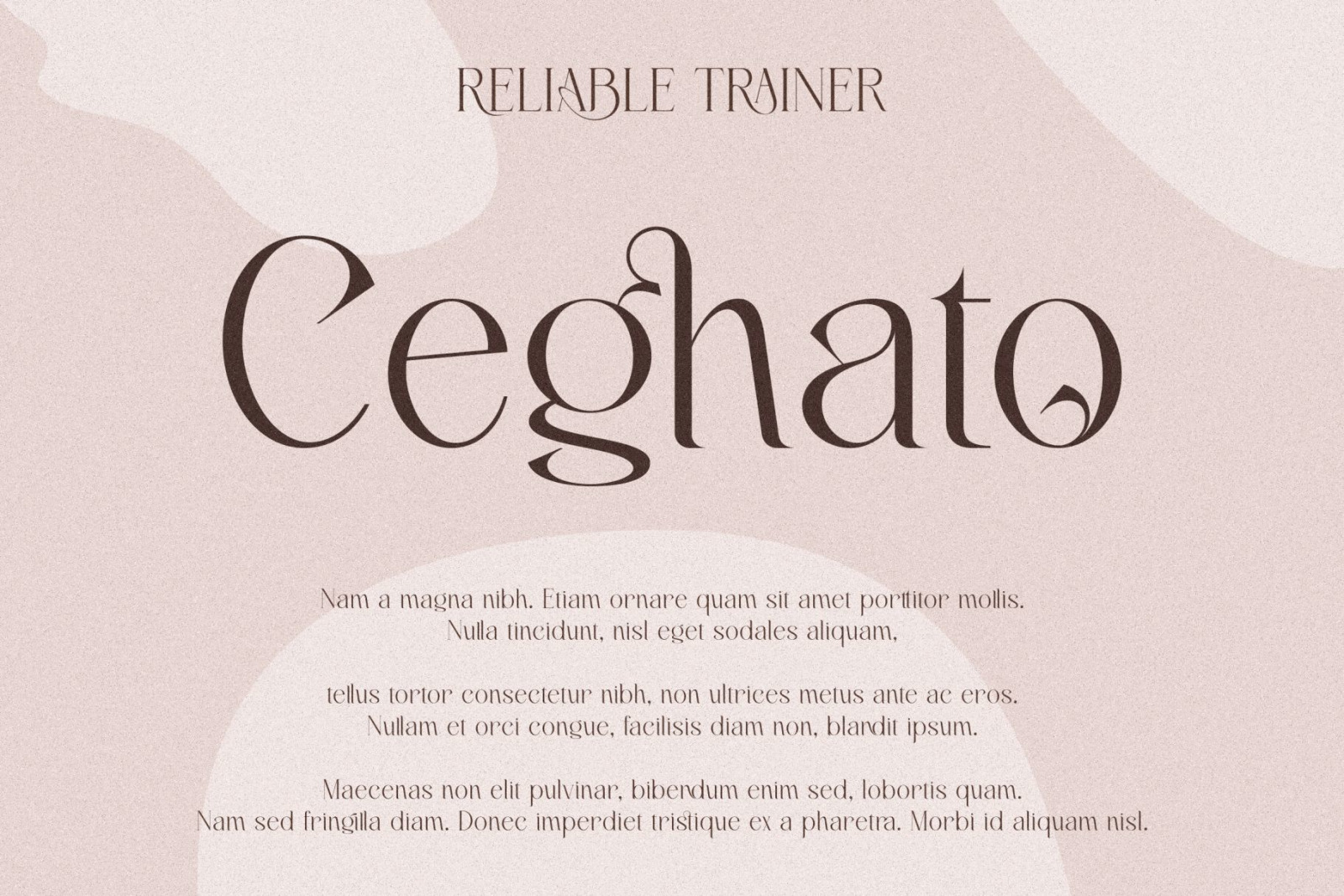 Belarost - modern chic typeface