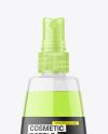 Clear Spray Bottle Mockup