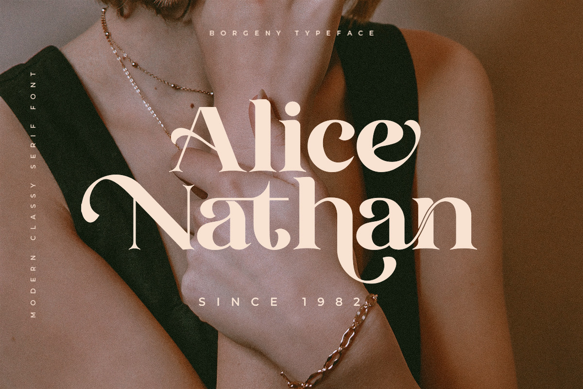 Borgeny | Modern Classy Serif Font Borgeny | Modern Classy Serif Font