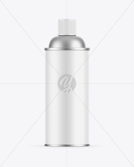 Matte Spray Bottle Mockup