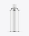 Matte Spray Bottle Mockup