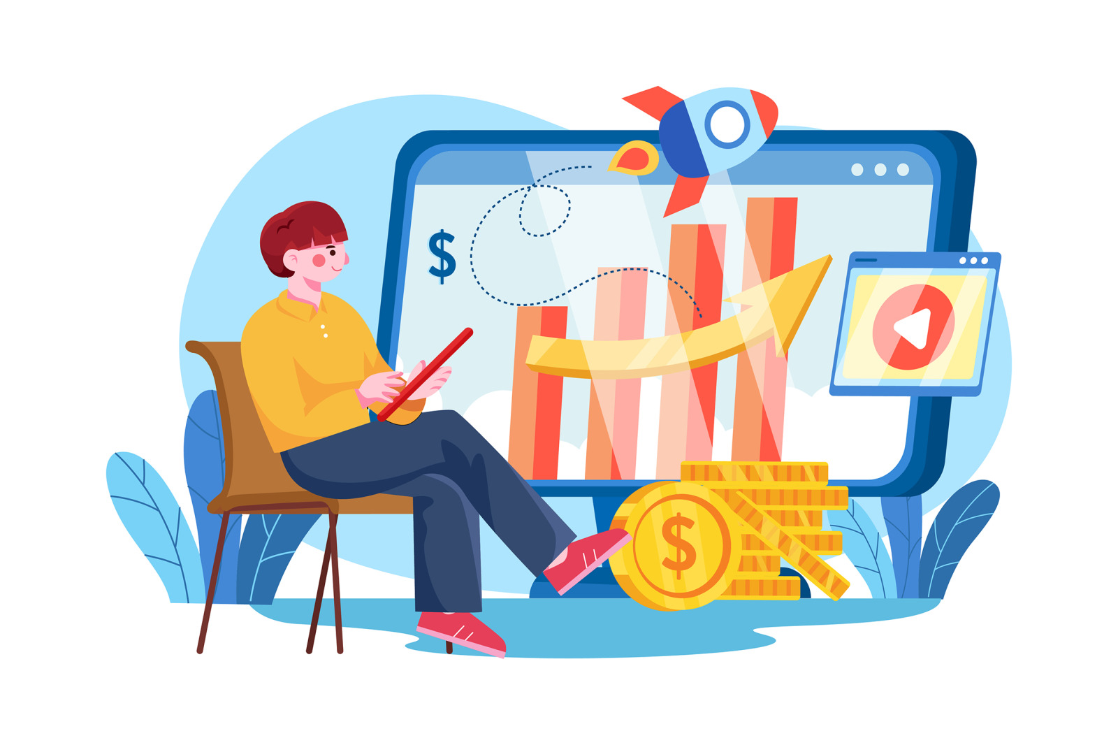 M455_Digital Marketing Illustration Pack M455_Digital Marketing Illustration Pack
