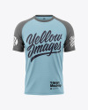 Men's Reglan T-Shirt Mockup - Front View