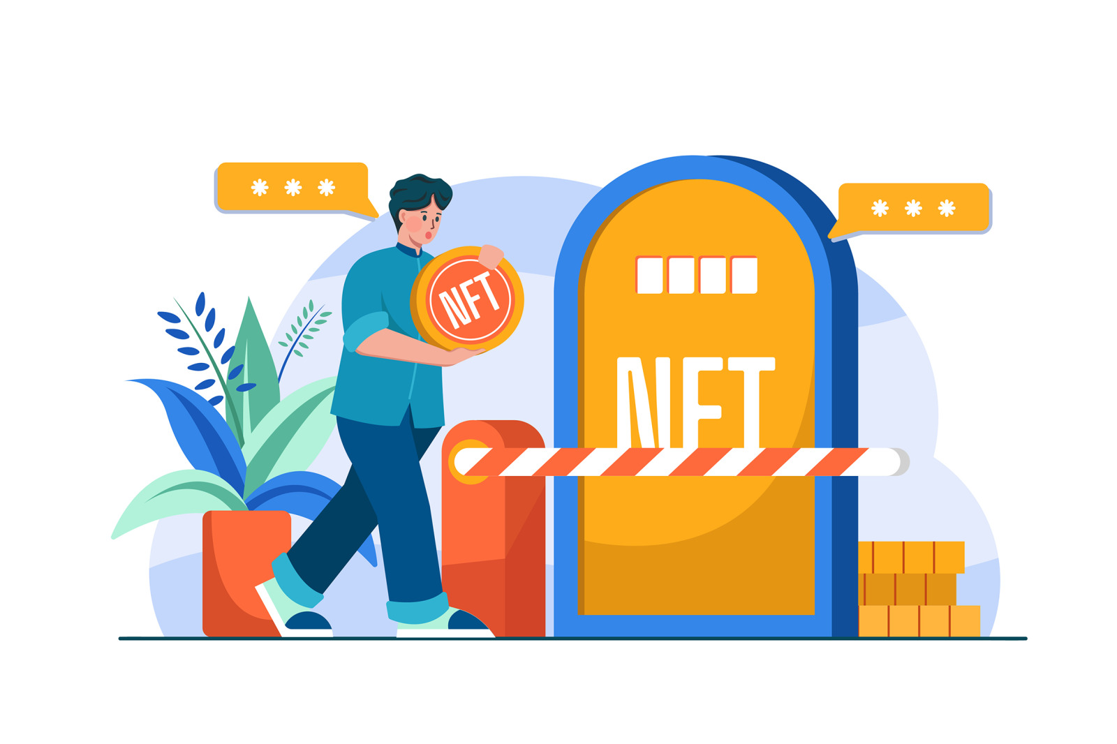 M469_Digital World NFT Illustrations