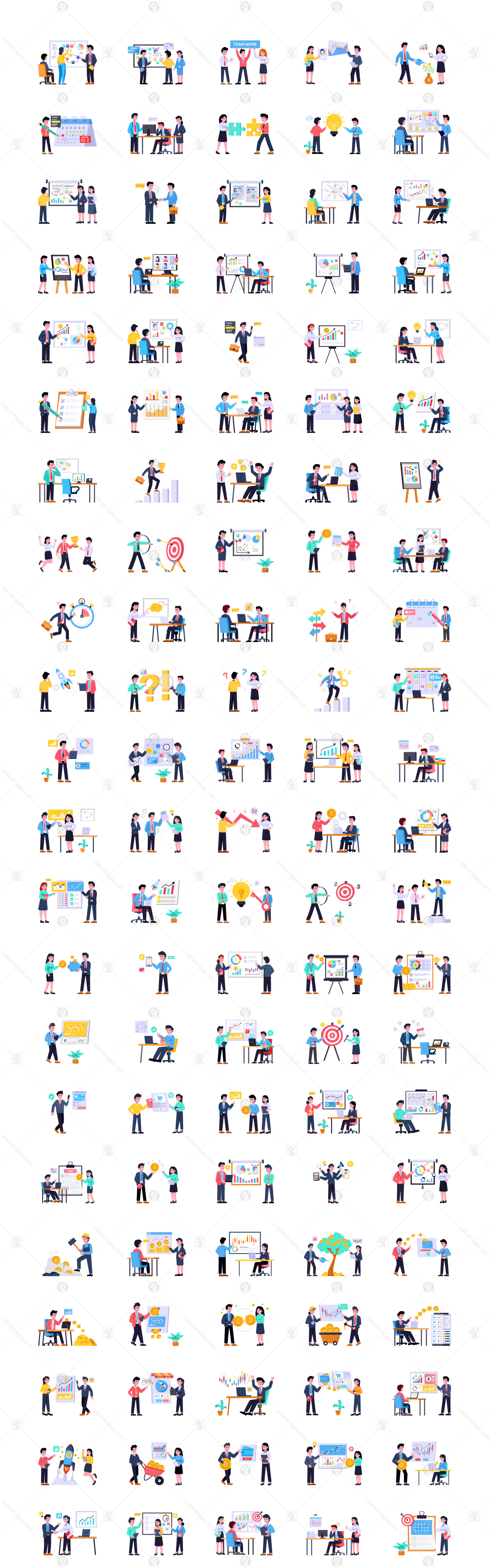 200+ Business Illustrations