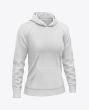 Women's Hoodie Raglan Mockup