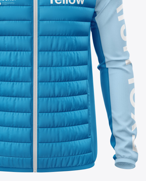 Training Down Jacket Mockup