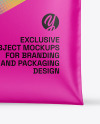 Glossy Food Bag Mockup