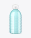 Clear PET Drink Bottle Mockup Clear PET Drink Bottle Mockup