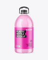 Clear PET Drink Bottle Mockup Clear PET Drink Bottle Mockup