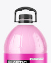 Clear PET Drink Bottle Mockup Clear PET Drink Bottle Mockup