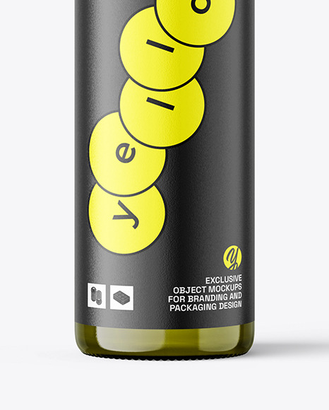 Olive Oil Bottle Mockup