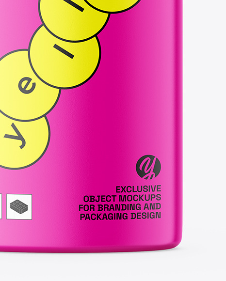 Matte Cosmetic Bottle Mockup Matte Cosmetic Bottle Mockup