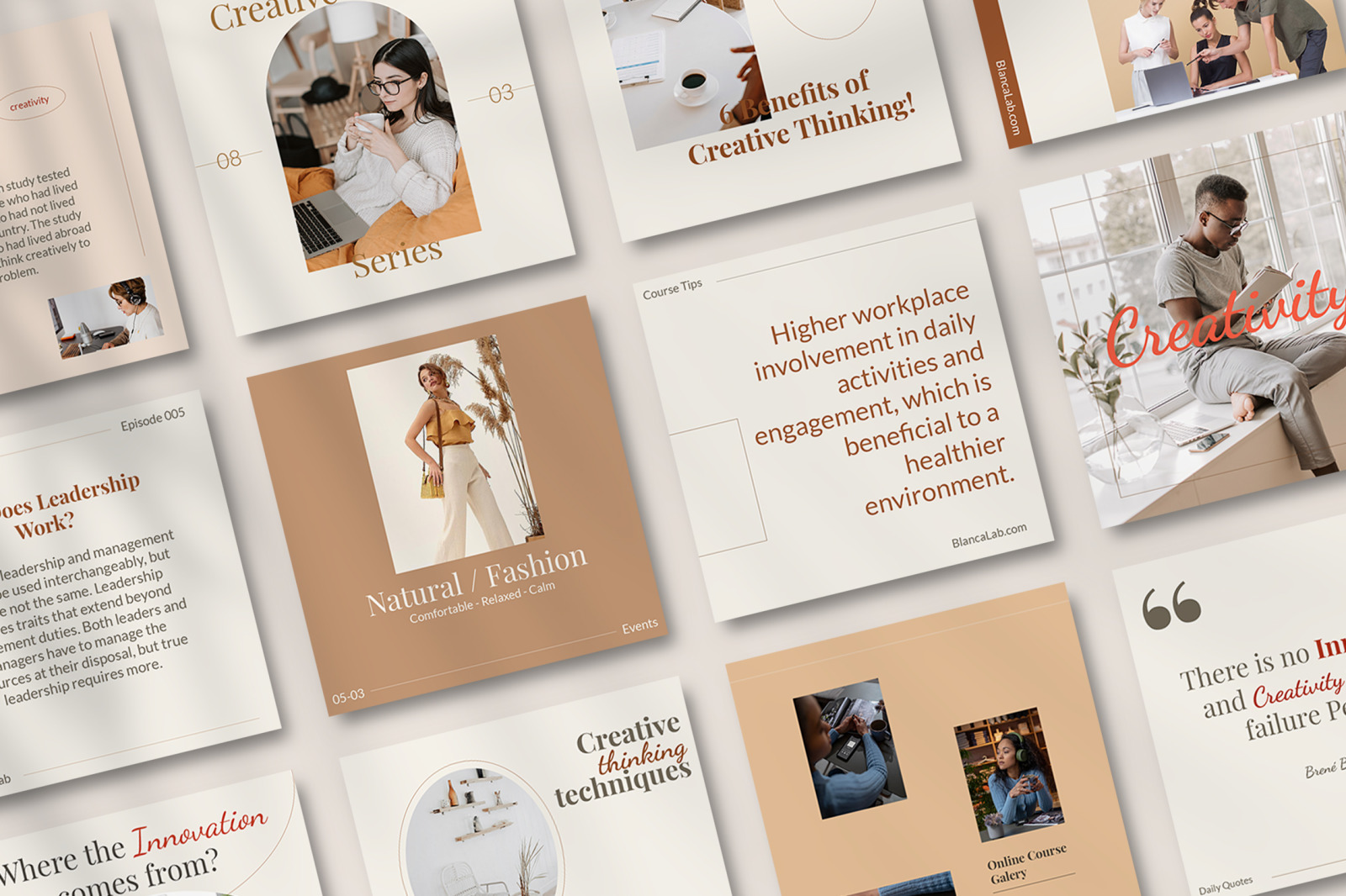 Podcast Clean Insta Kit | CANVA PS Podcast Clean Insta Kit | CANVA PS