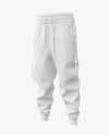 Jogger Pants Mockup - Front Halfside View