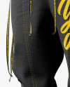 Jogger Pants Mockup - Front Halfside View