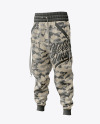 Jogger Pants Mockup - Front Halfside View