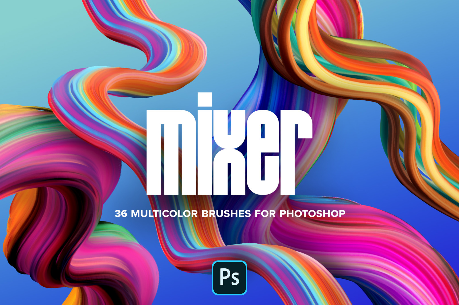 Mixer: Multicolor Brushes for Photoshop