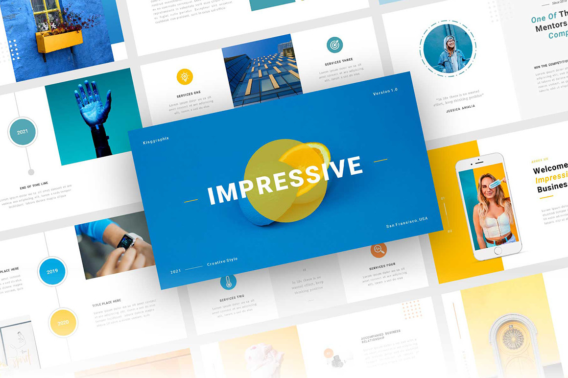 Impressive - Creative Business Google Slides Template Impressive - Creative Business Google Slides Template