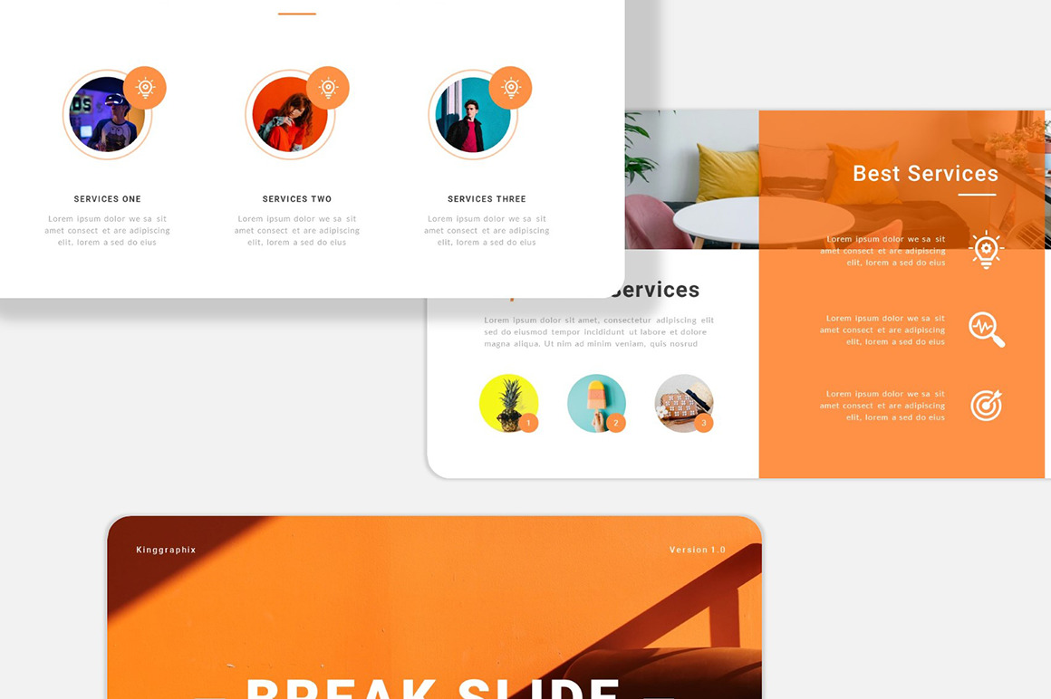 Impressive - Creative Business Google Slides Template