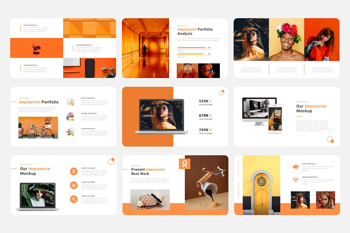 Impressive - Creative Business Google Slides Template