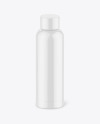 Glossy Plastic Bottle Mockup