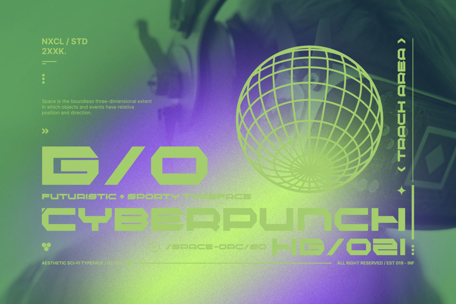 BEXAGO - Futuristic Cyberpunk Sci-Fi Modern Display Font