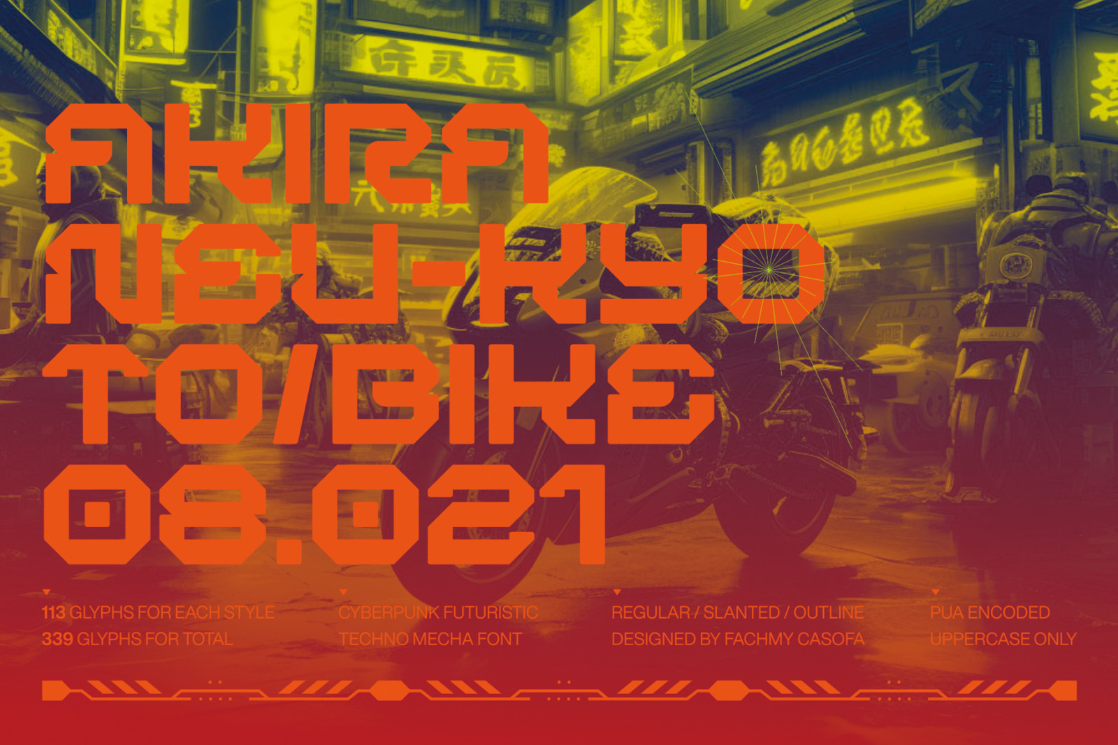 BERGAN - Futuristic Cyberpunk Sci-Fi Modern Display Font